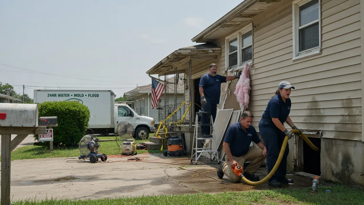 Water Damage Repair in Rowlett, TX near me